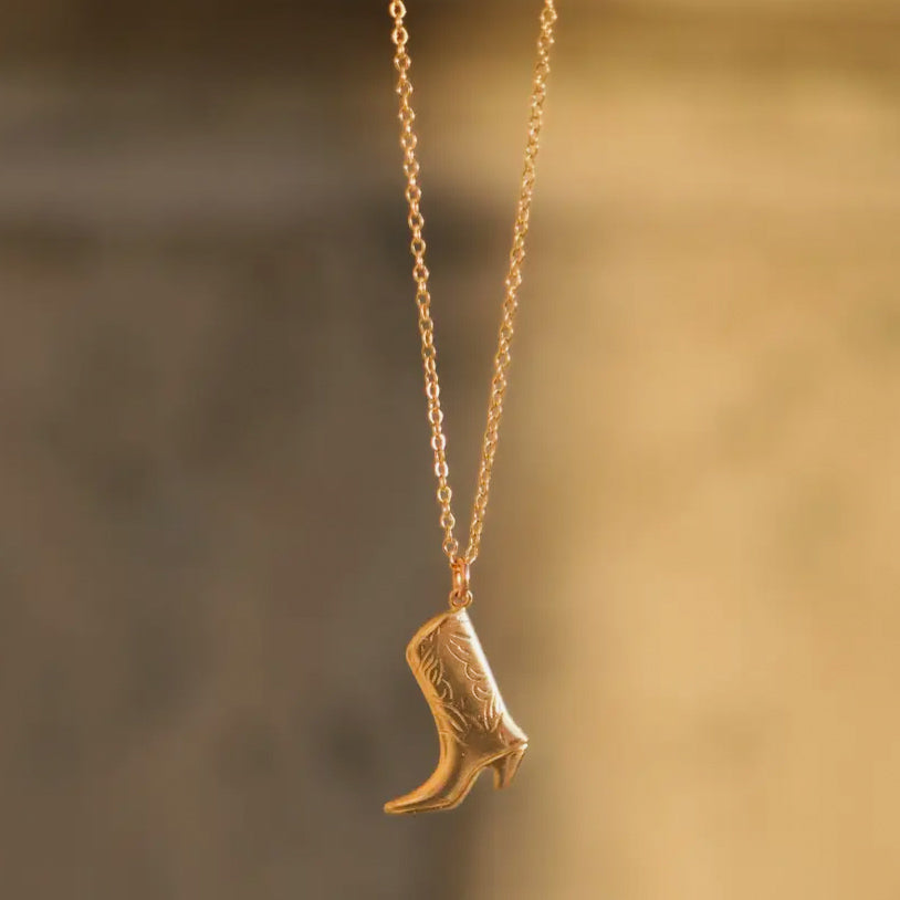 Boot Necklace