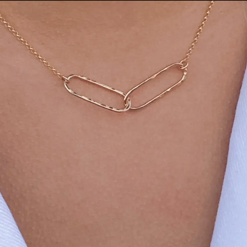Double Oval Necklace