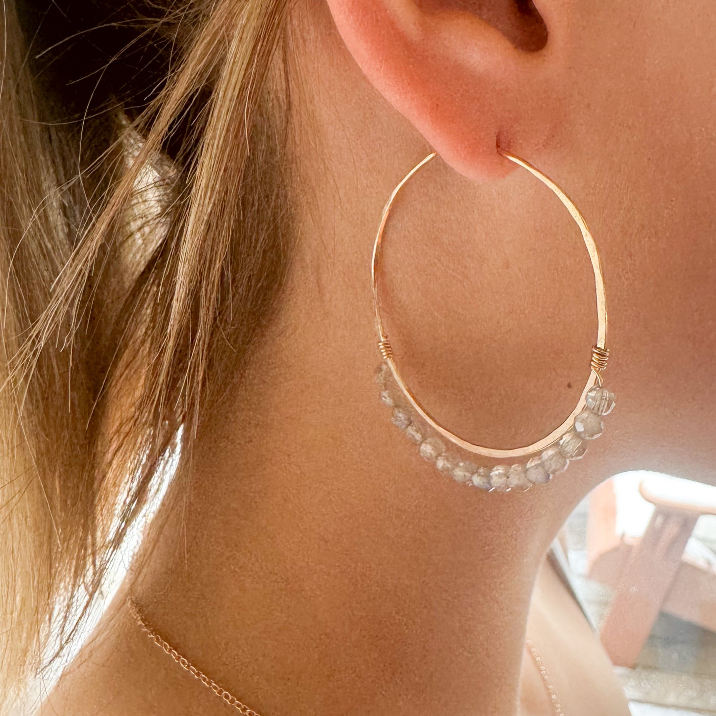 Pocono Open Cuff Earrings - 14K Gold Filled or Sterling Silver