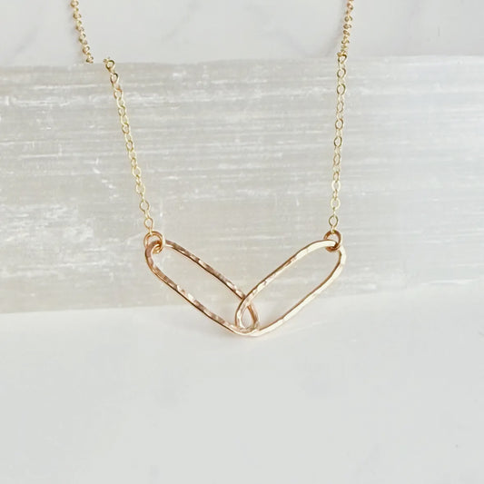 Double Oval Necklace