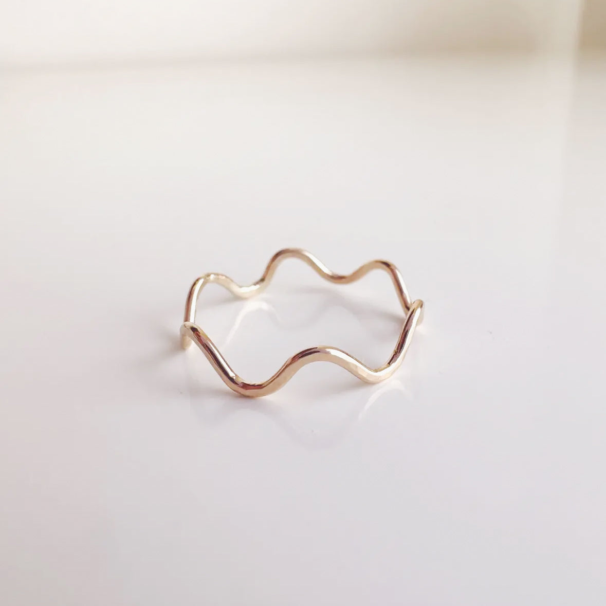 Squiggle Stack Ring