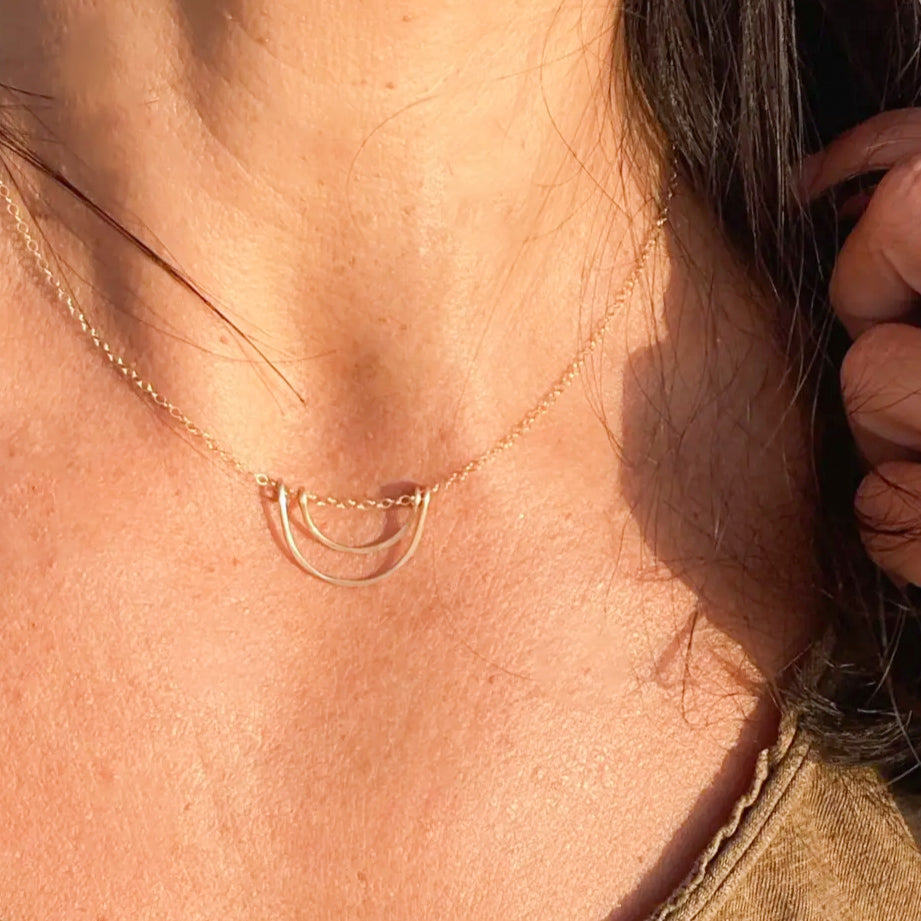 Double Balance Necklace